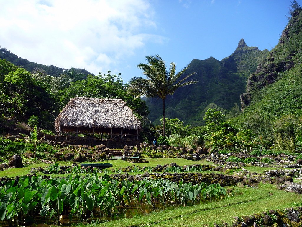 Limahuli Falls waterfall