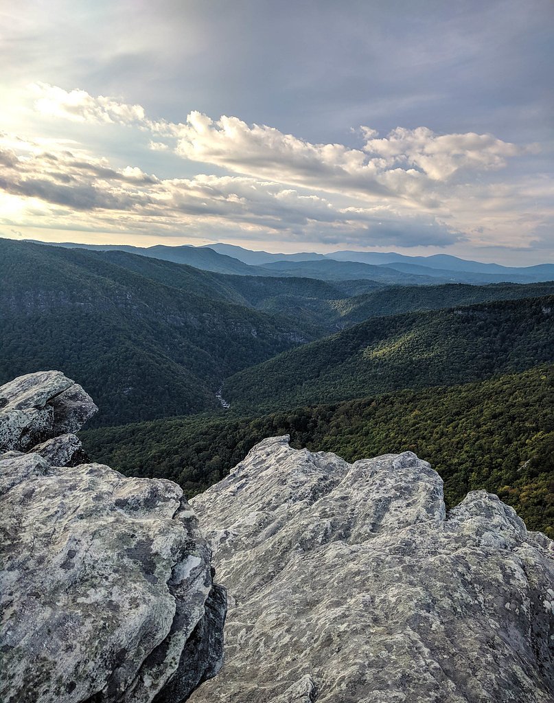Linville Falls waterfall