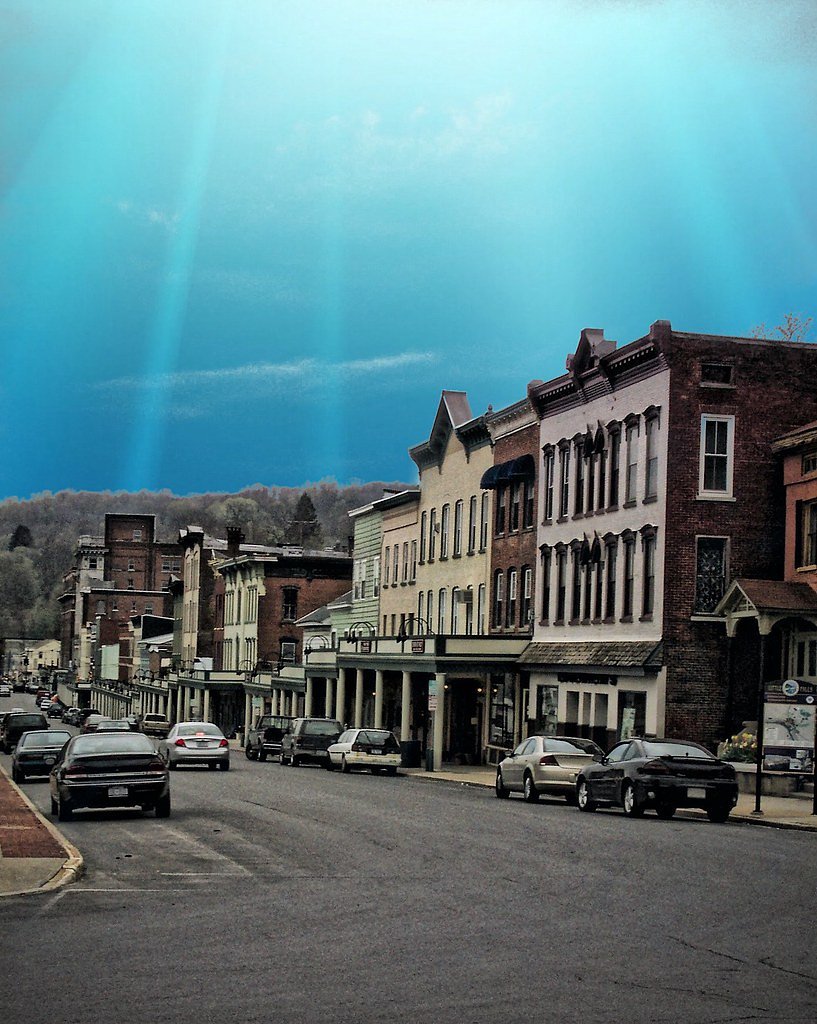 Little Falls (historical) waterfall