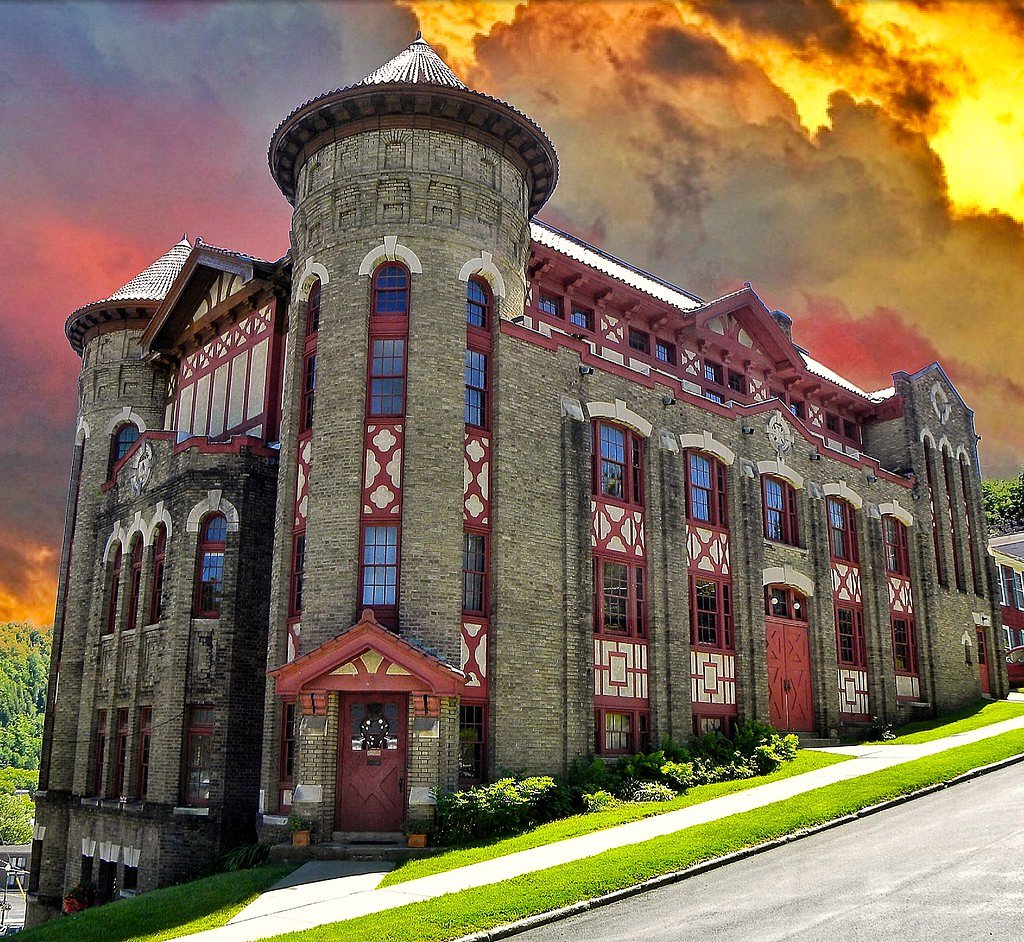 Little Falls (historical) waterfall