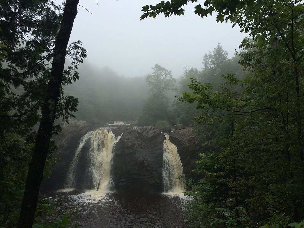 Little Manitou Falls waterfall