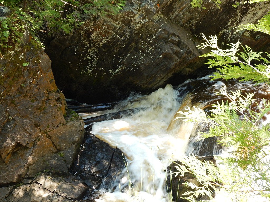 Long Slide Falls waterfall
