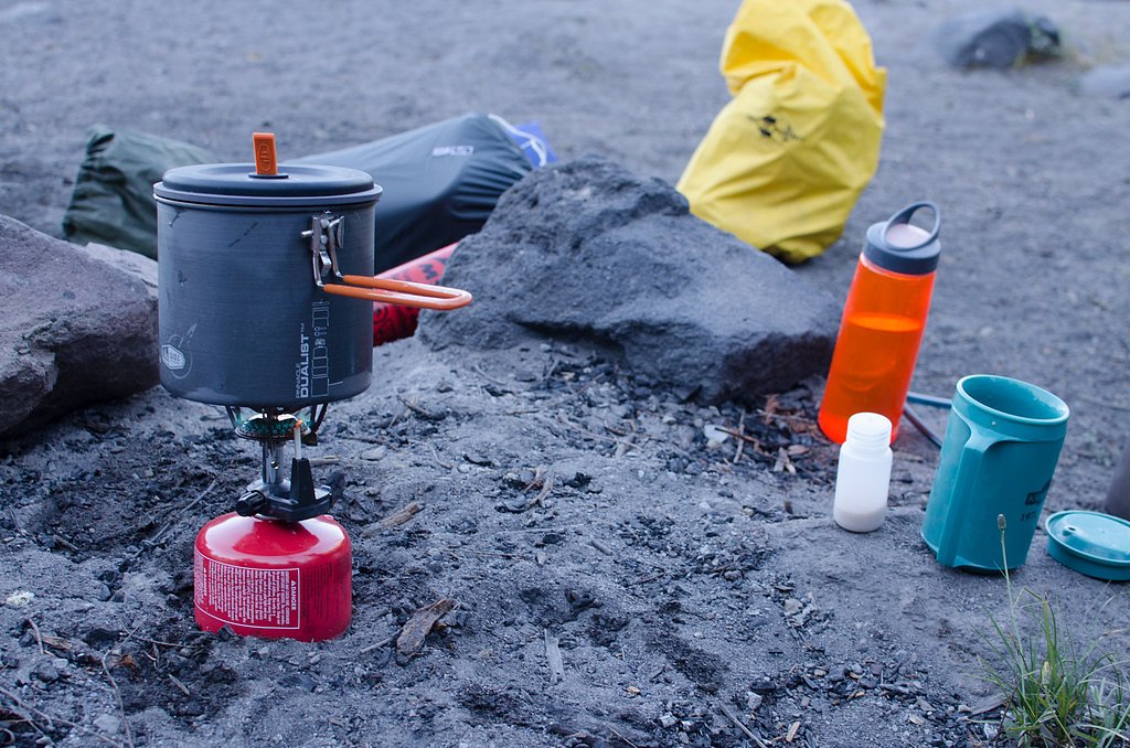 Loowit Falls waterfall