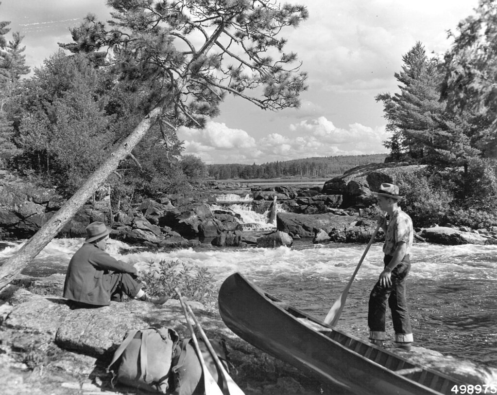 Lower Basswood Falls waterfall