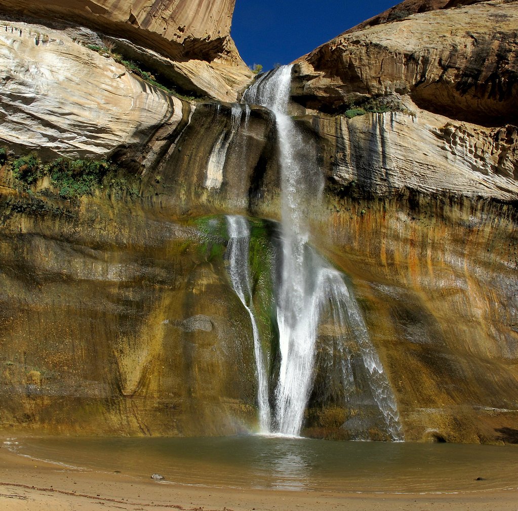 Lower Calf Creek Falls waterfall