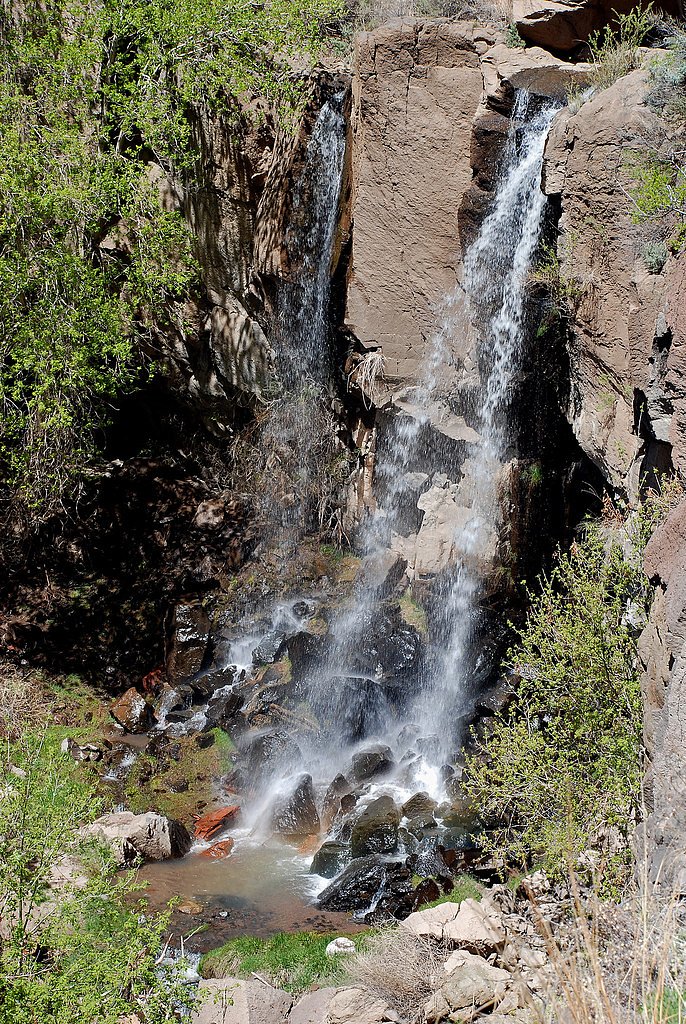 Lower Frijoles Falls waterfall