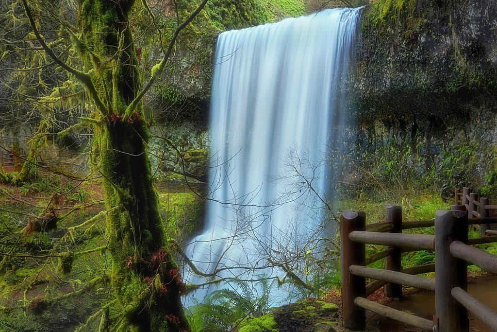 Lower South Falls waterfall