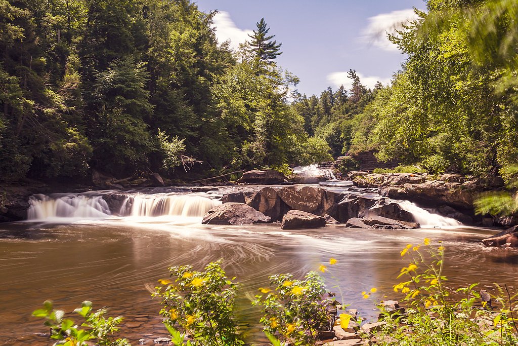 Lower Swallow Falls waterfall
