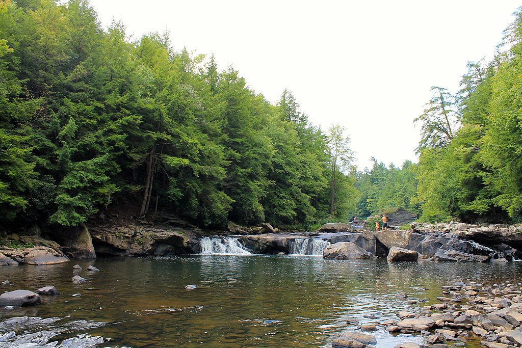 Lower Swallow Falls waterfall