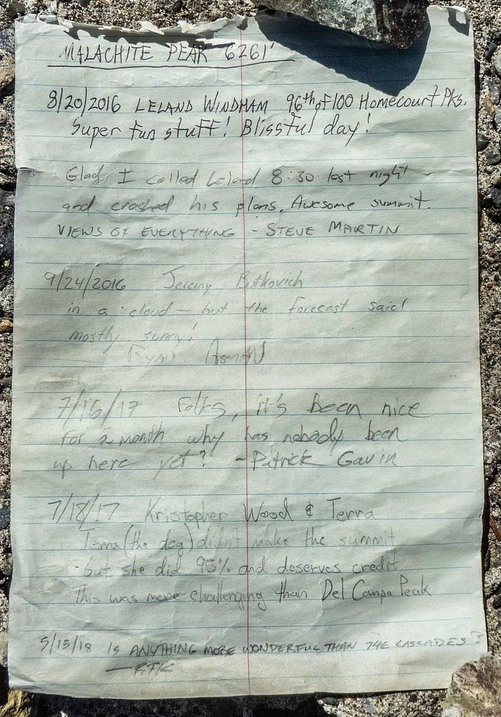 Malachite Falls waterfall