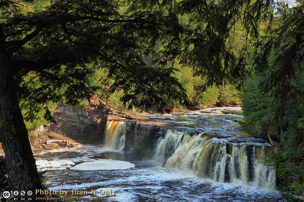 Manabezho Falls waterfall