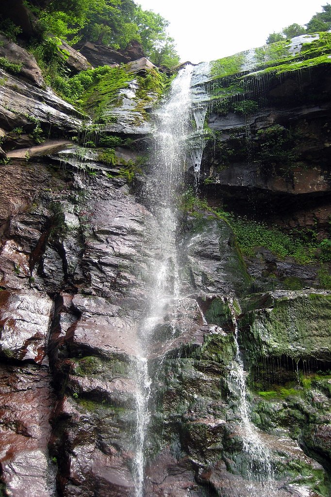 Manorkill Falls waterfall