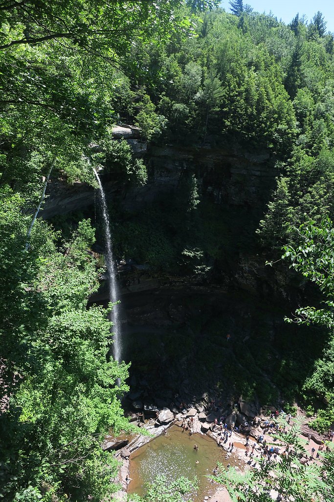 Manorkill Falls waterfall