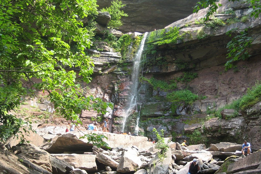 Manorkill Falls waterfall