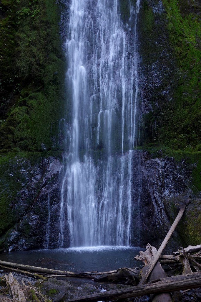 Marymere Falls waterfall