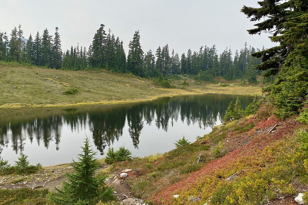 Mazama Falls waterfall