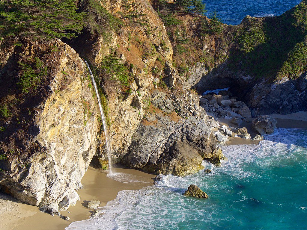 McWay Falls waterfall