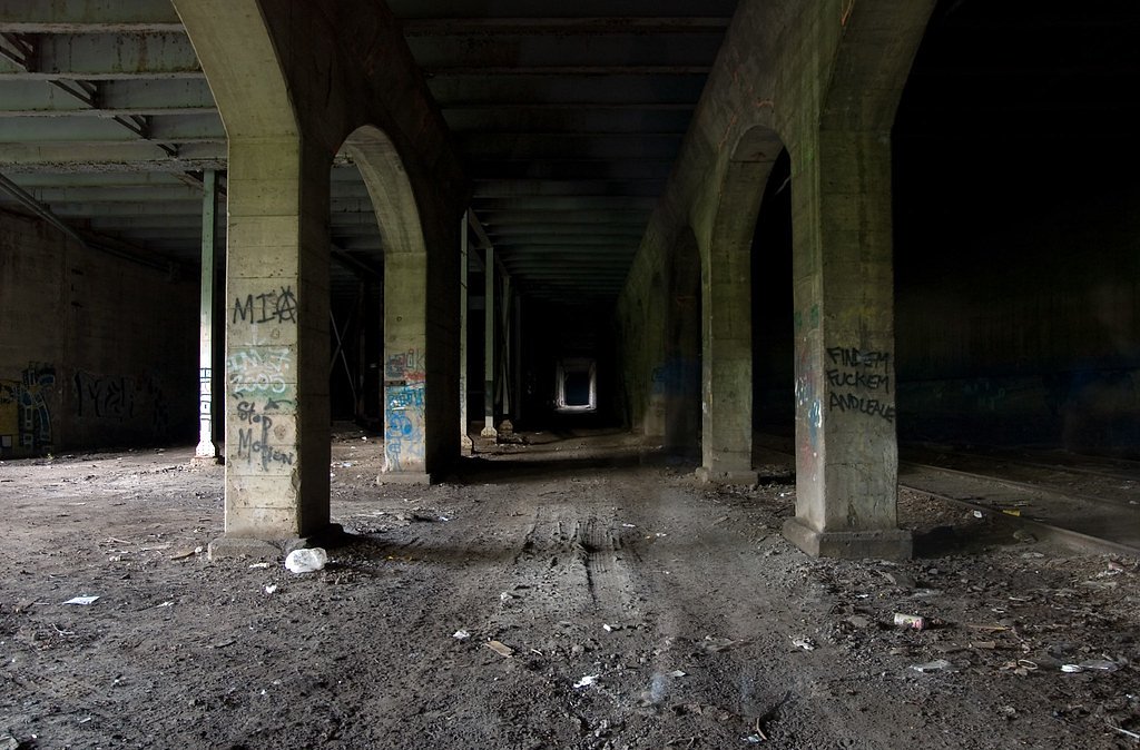 Middle Falls waterfall