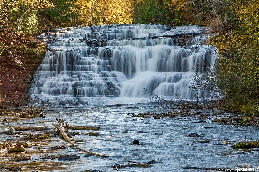 Middle Falls waterfall