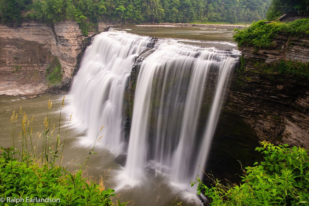 Middle Falls waterfall