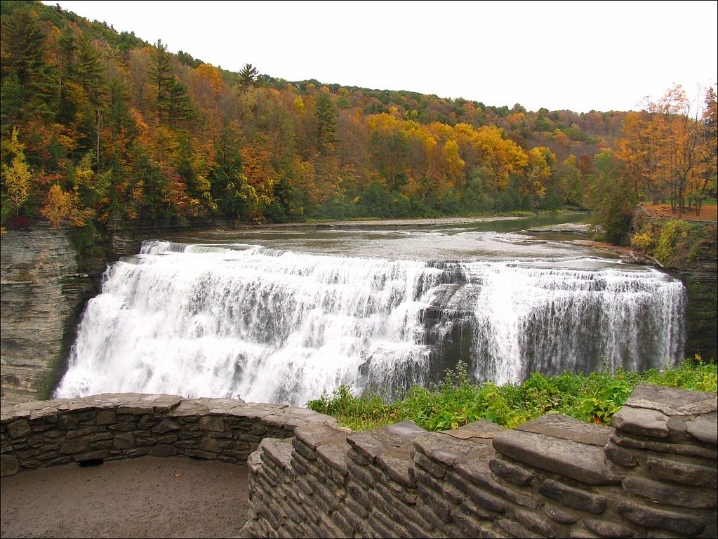 Middle Falls waterfall