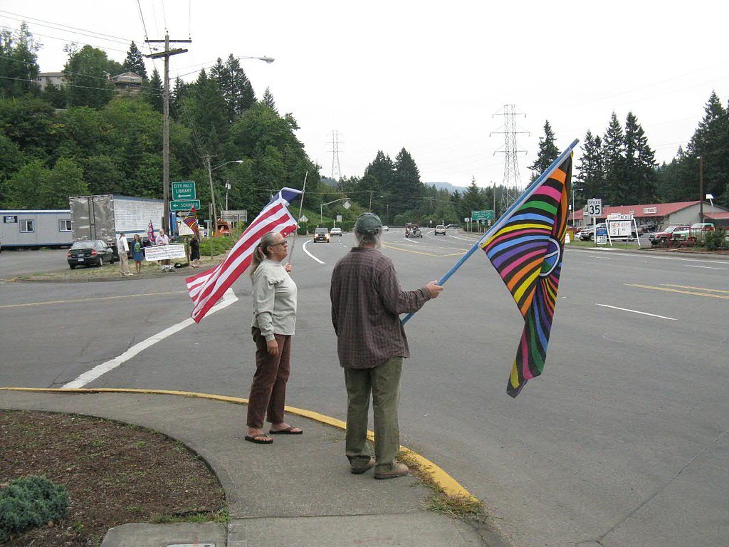 Middle Falls waterfall