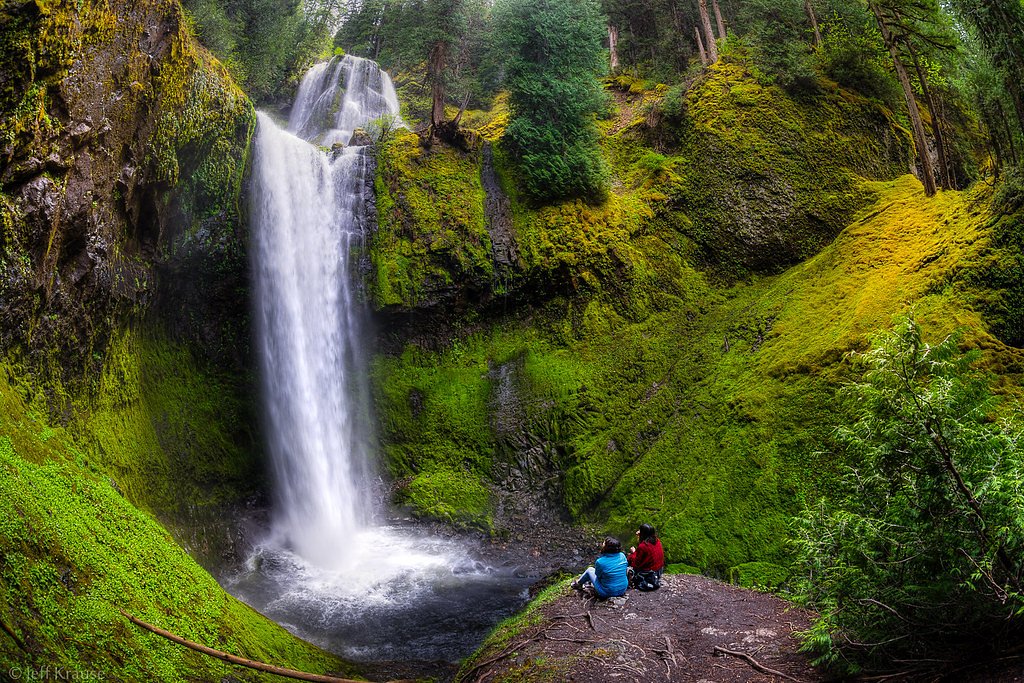 Middle Falls waterfall