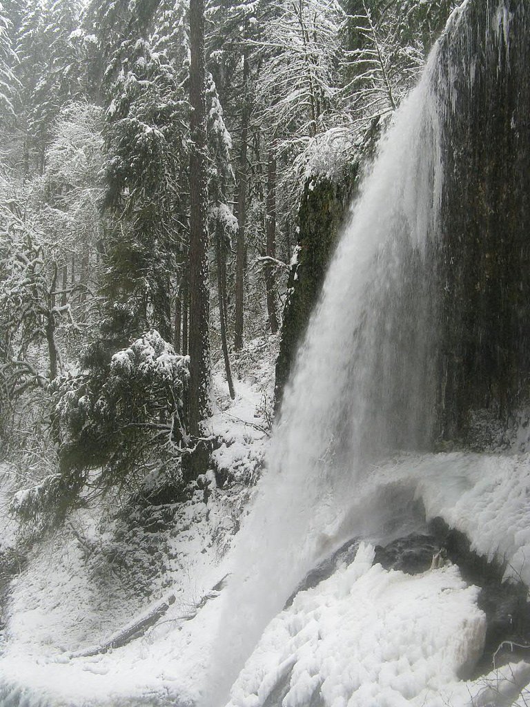 Middle North Falls waterfall