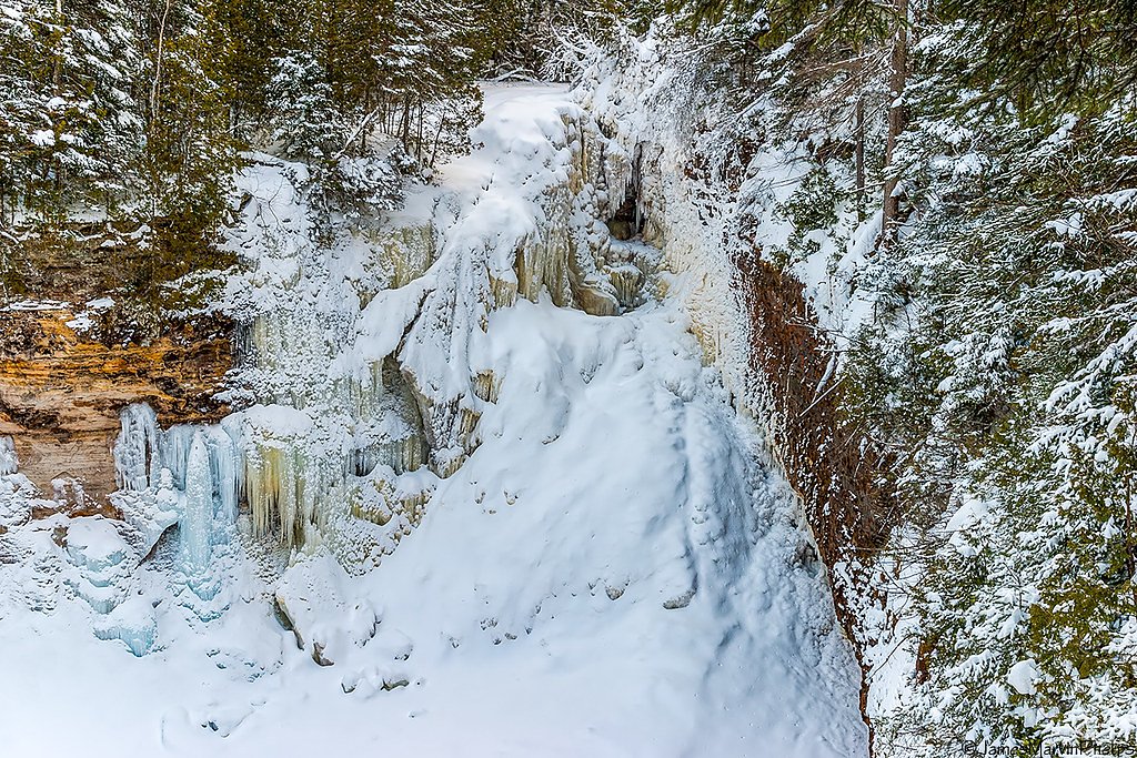 Miners Falls waterfall