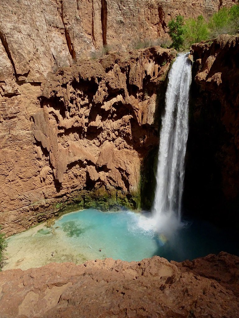 Mooney Falls waterfall