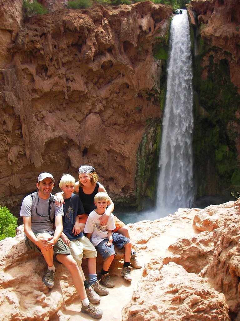 Mooney Falls waterfall