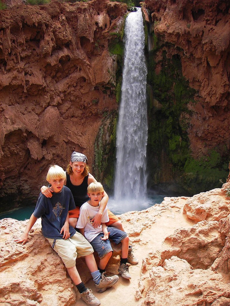 Mooney Falls waterfall