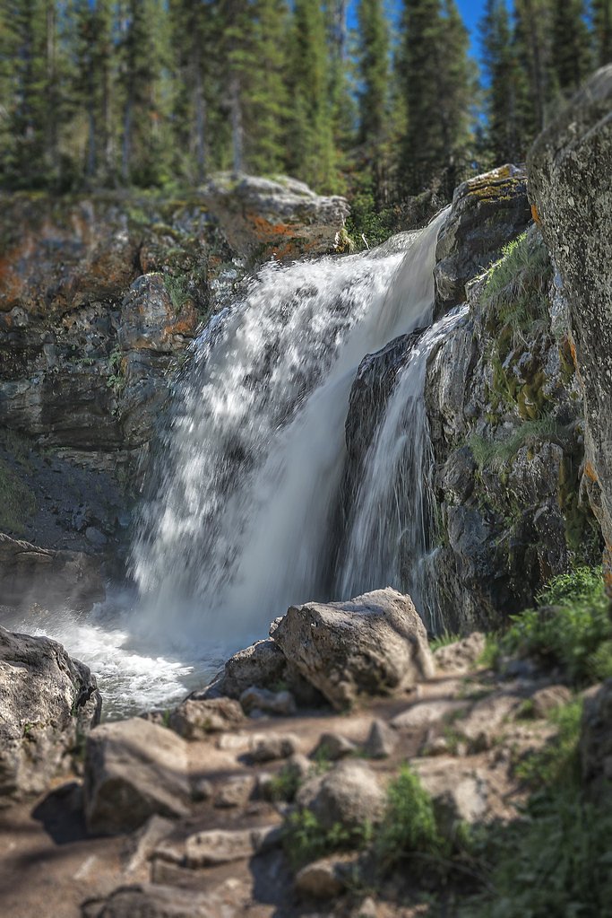 Moose Falls waterfall
