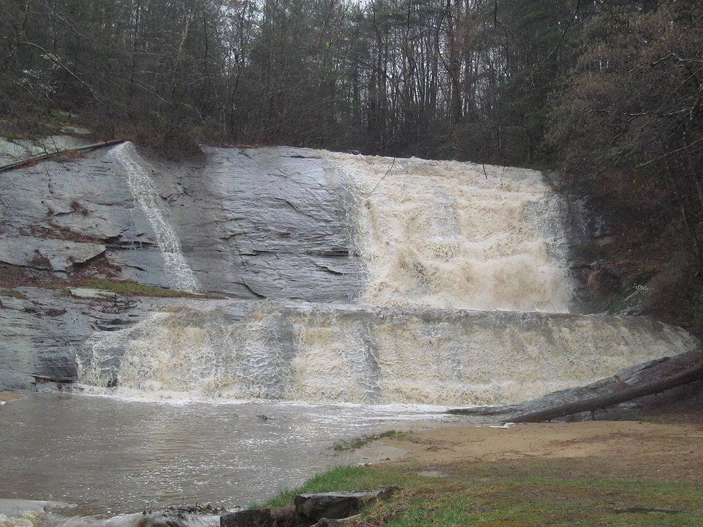 Moravian Falls waterfall