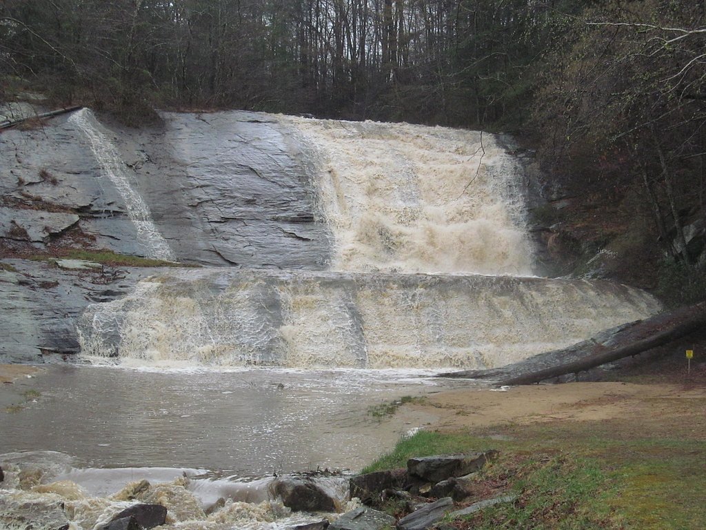 Moravian Falls waterfall