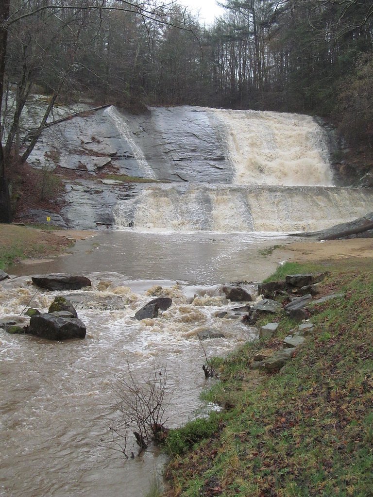 Moravian Falls waterfall