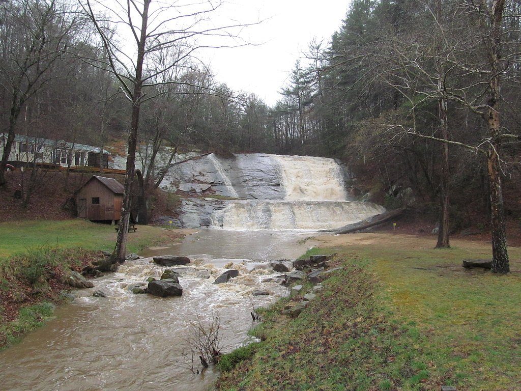 Moravian Falls waterfall