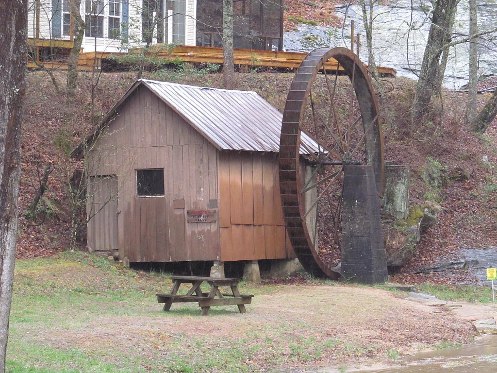 Moravian Falls waterfall