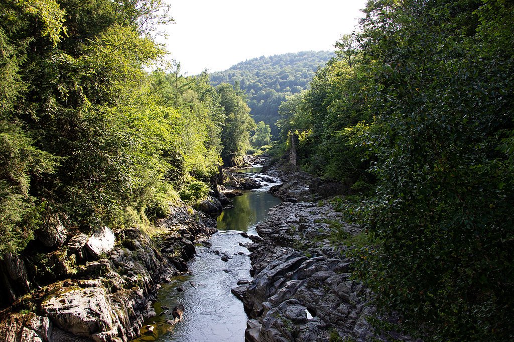 Moretown Falls waterfall