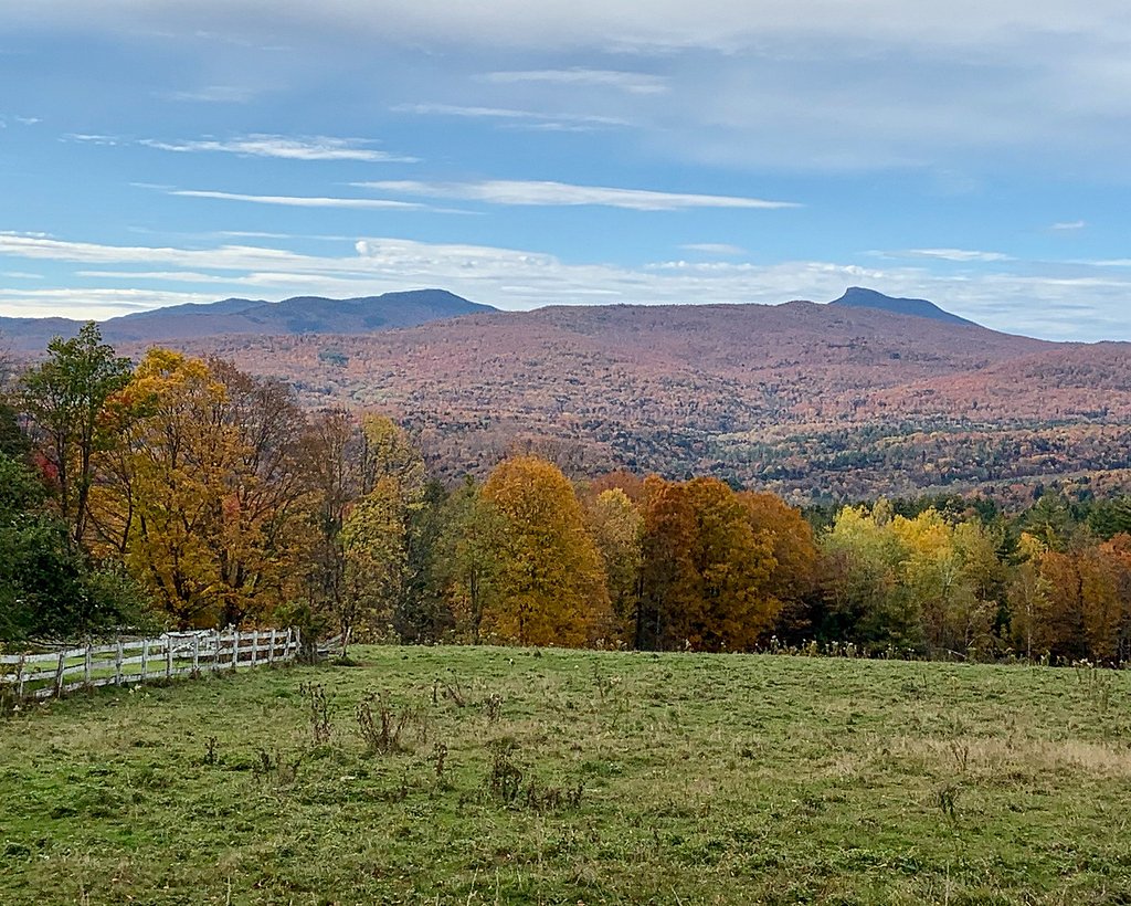 Moretown Falls waterfall