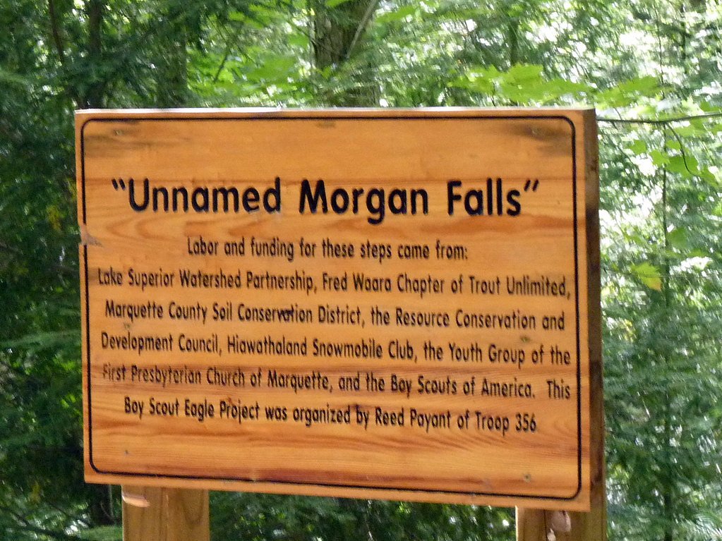 Morgan Falls waterfall