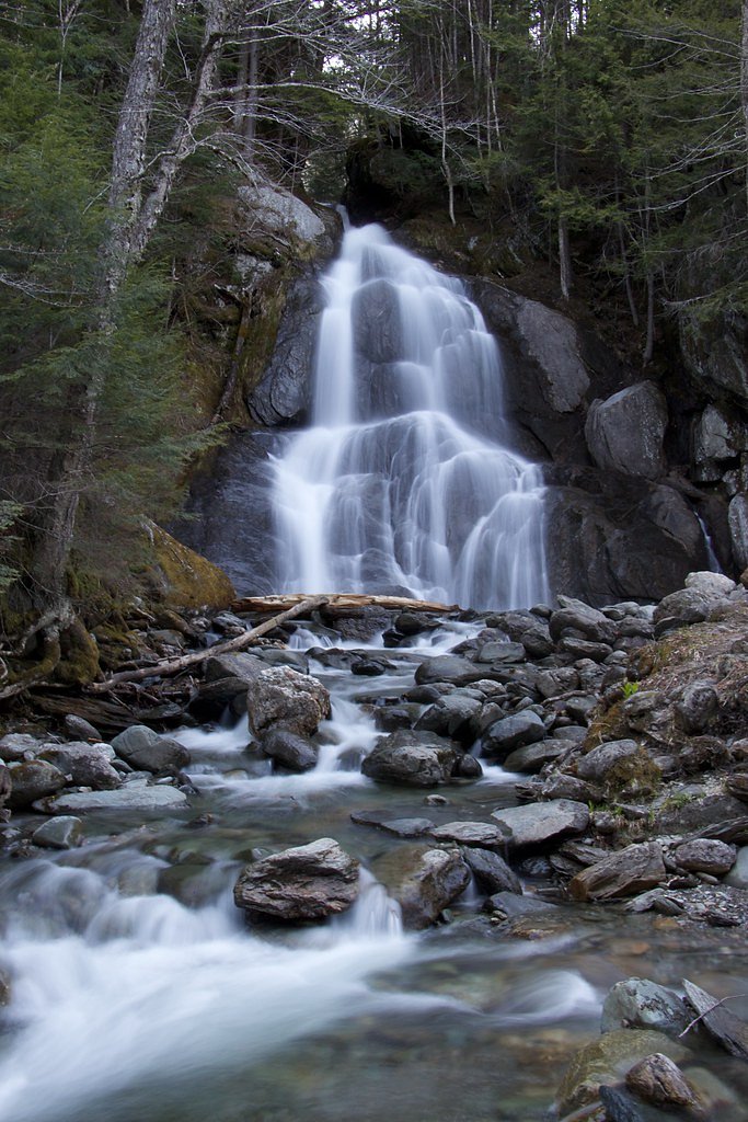 Moss Glen Falls waterfall