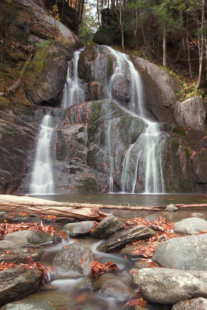 Moss Glen Falls waterfall