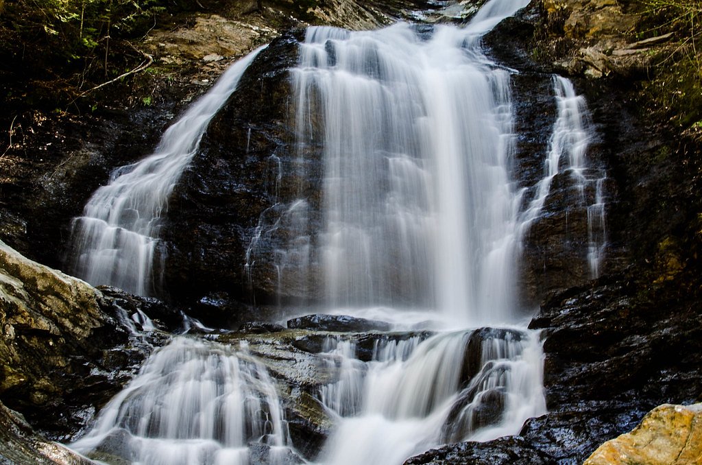 Moss Glen Falls waterfall