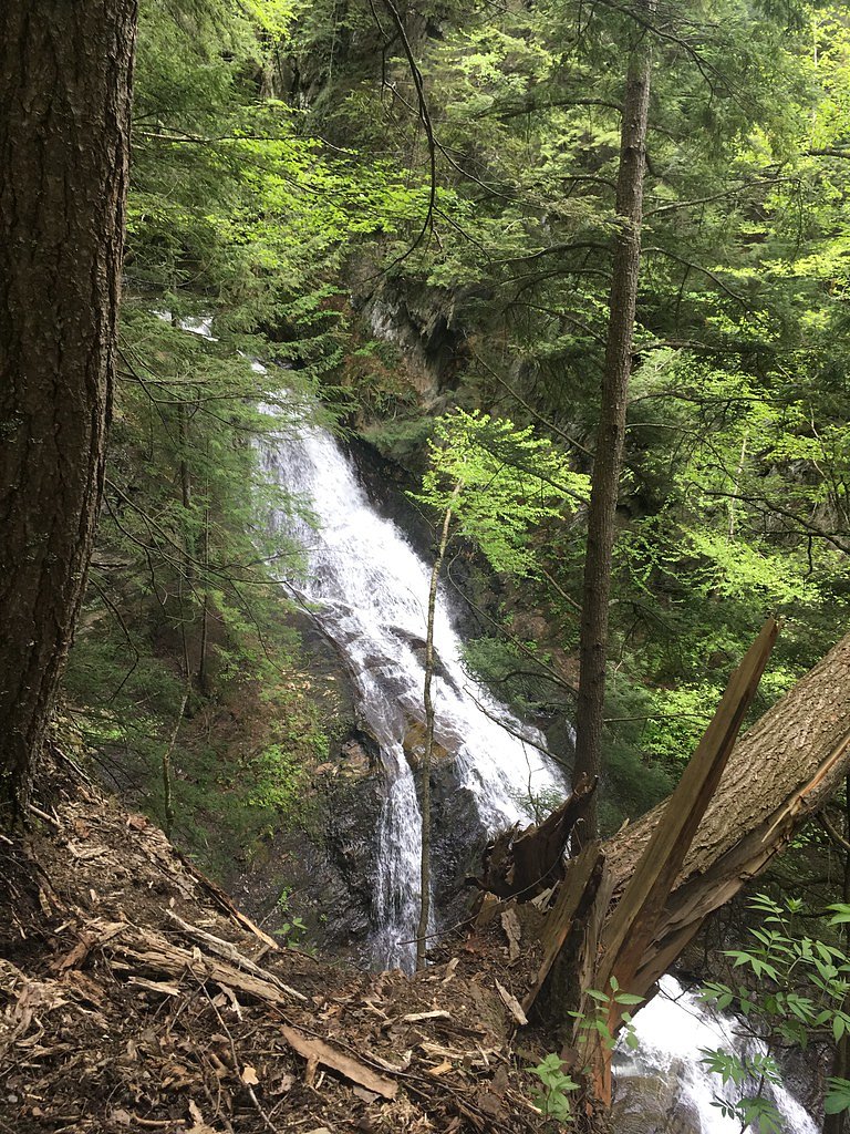 Moss Glen Falls waterfall
