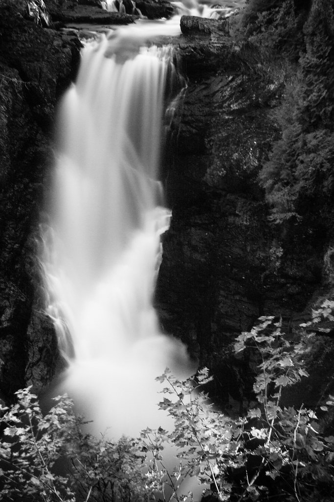 Moxie Falls waterfall