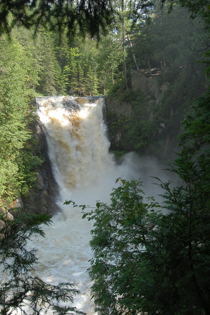 Moxie Falls waterfall