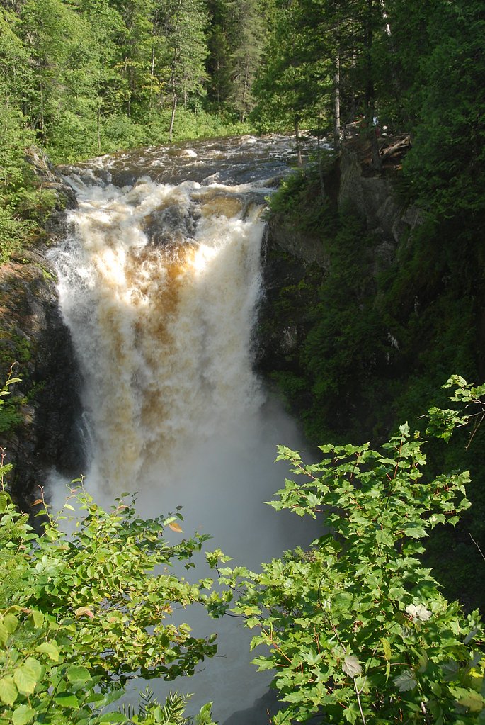 Moxie Falls waterfall