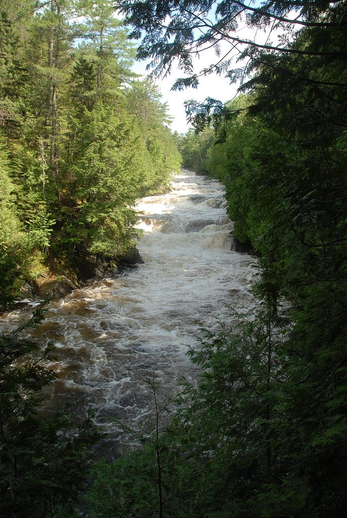Moxie Falls waterfall