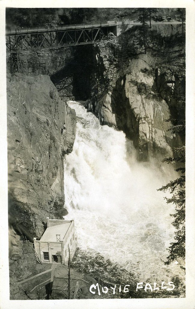 Moyie Falls waterfall